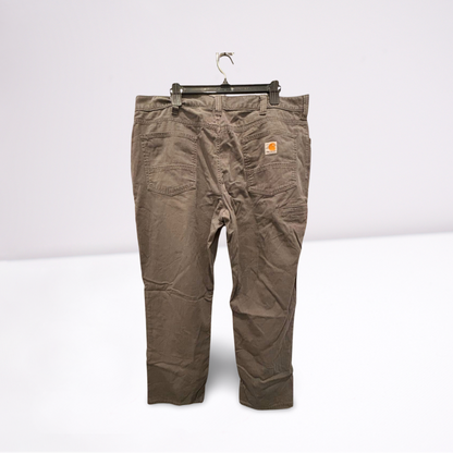 Carhartt Mens Cargo Pants Rugged Flex Pockets Relaxed Fit - Gray - 40x32 - Like New