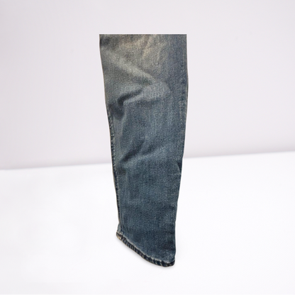Old Navy Womens Jeans Medium Wash Straight - Blue - 12 - Very Good