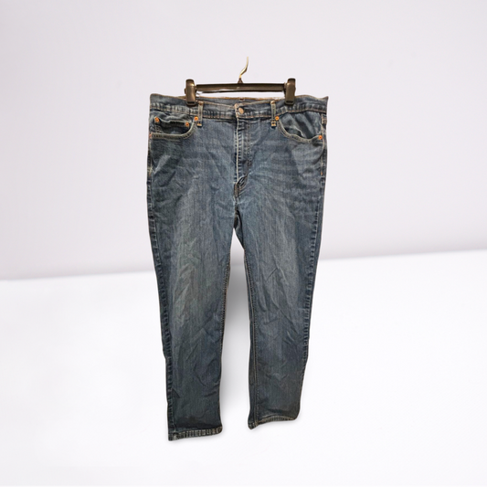 Levi Strauss Mens Jeans 541 Dark Wash - Blue - 40x34 - Very Good