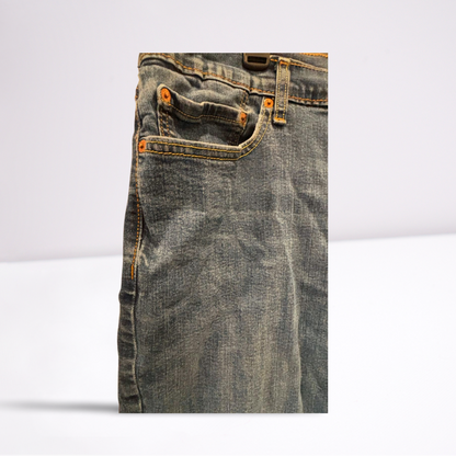 Levi Strauss Mens Jeans 541 Dark Wash - Blue - 40x34 - Very Good