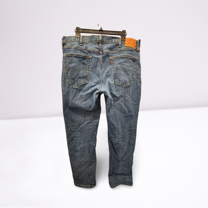 Levi Strauss Mens Jeans 541 Dark Wash - Blue - 40x34 - Very Good