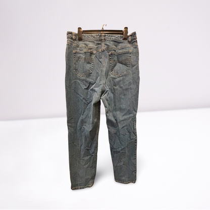 Charter Club Womens Jeans Full Length Laura Fit - Blue - 14 - Very Good