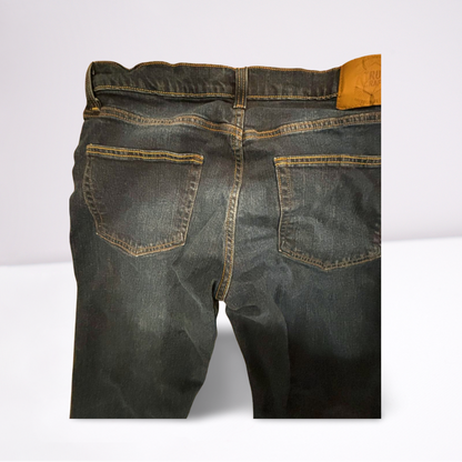 True Craft Jeans - Men - Blue - Size Large  Dark Wash Slim - Very Good