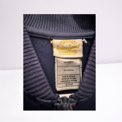 Retro Sport Mens Track Jacket Memphis Grizzlies Stitched NBA Logo - Navy Blue - Small - Very Good