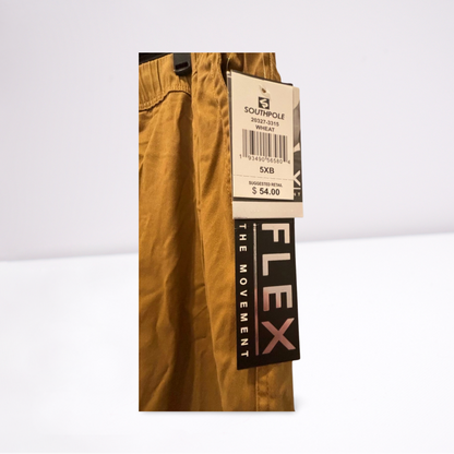 Southpole Mens Khaki Pants The Movement Flex - Khaki - 5XL - New