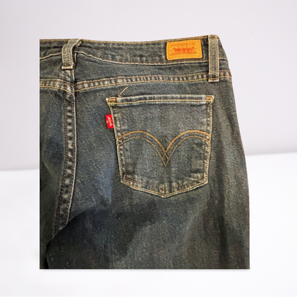 Old Navy Womens Jeans Too Superlow Long - Blue - 9 - Very Good