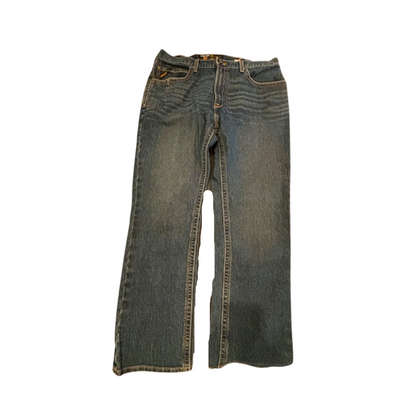 Ariat Mens Jeans Rebar M5 Casual Straight - Blue - 38x32 - Like New