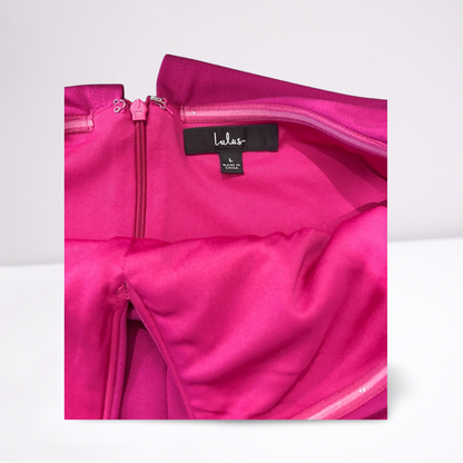 Lulus Womens Romper Casual Formal - Pink - Large - Like new
