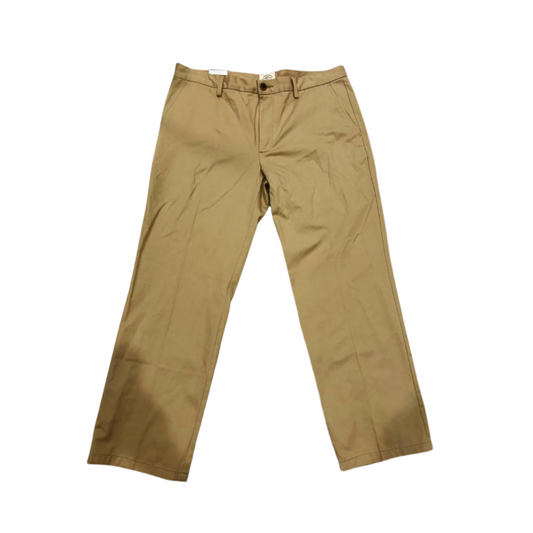 St. Johns Bay Mens Pants Casual Khaki Pants - Beige - 38x30 - New