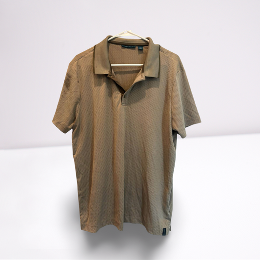 Perry Ellis Mens Polos Active Solid - gray - XL - Very Good