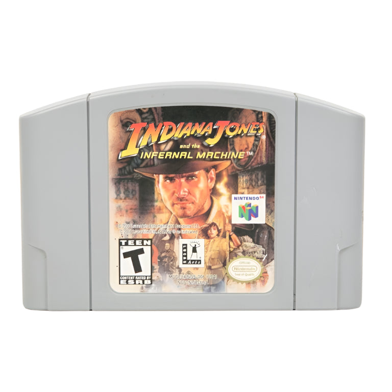 Indiana Jones and the Infernal Machine - N64 Video Game for Nintendo 64