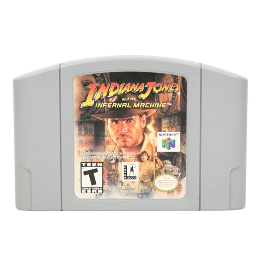 Indiana Jones and the Infernal Machine - N64 Video Game for Nintendo 64