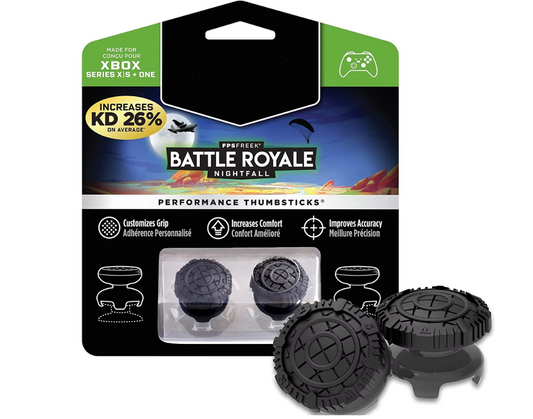 KontrolFreek Battle Royale Nightfall Thumbsticks - 2 High-Rise Convex Grips - Xbox Series X|S & One - New
