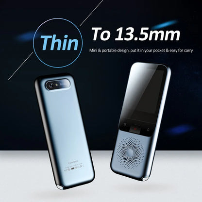 T11 Portable Audio Translator - Smart OnlineOffline Translation, 138 Languages, Photo Translate, AI Voice - New