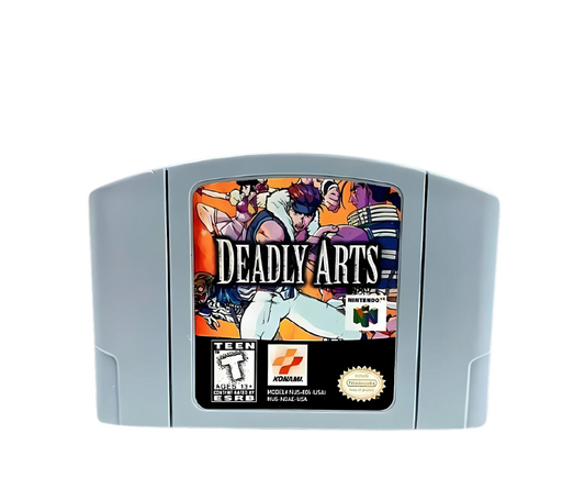 Deadly Arts - N64 Video Game for Nintendo 64