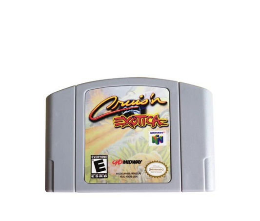 Cruisn Exotica - N64 Video Game for Nintendo 64