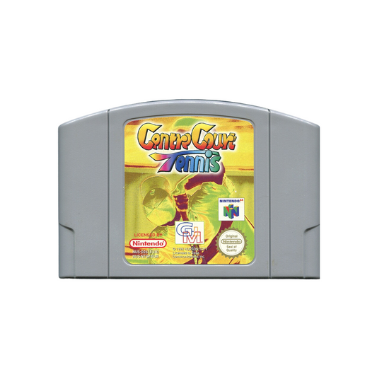 Centre Court Tennis Euro Version - N64 Video Game for Nintendo 64