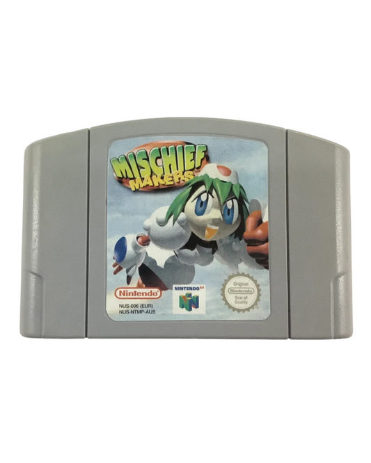 Mischief Makers EURO Version - N64 Video Game for Nintendo 64