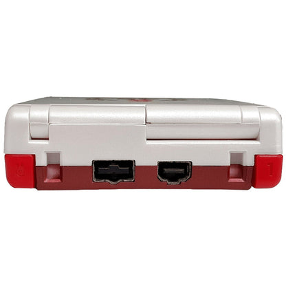 Nintendo Game Boy Advance SP Console - WhiteRed - Super Mario 25th Anniversary Edition - Custom Built