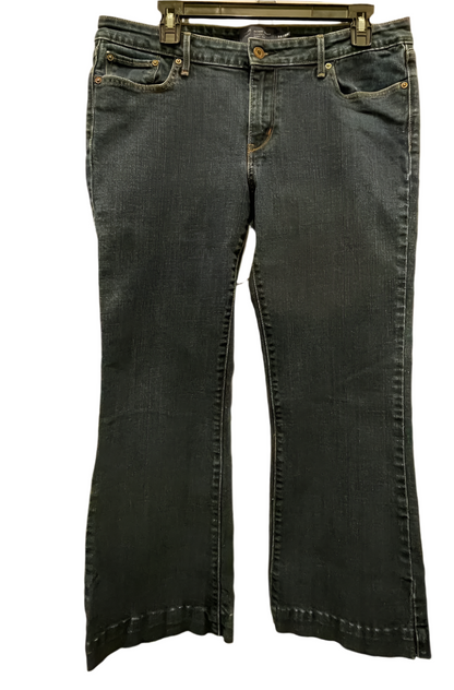 Levi Strauss Womens Jeans Signature Slight Curve Classic Bootcut - Blue - 14 - Like New