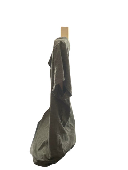Columbia Womens T-Shirt V-Neck Pocket Cap Sleeve - Gray - XL - Very Good