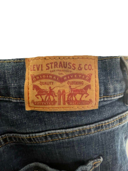 Signature by Levi Strauss Womens Denim Shorts Signature Classic - Blue - 29 - Very Good