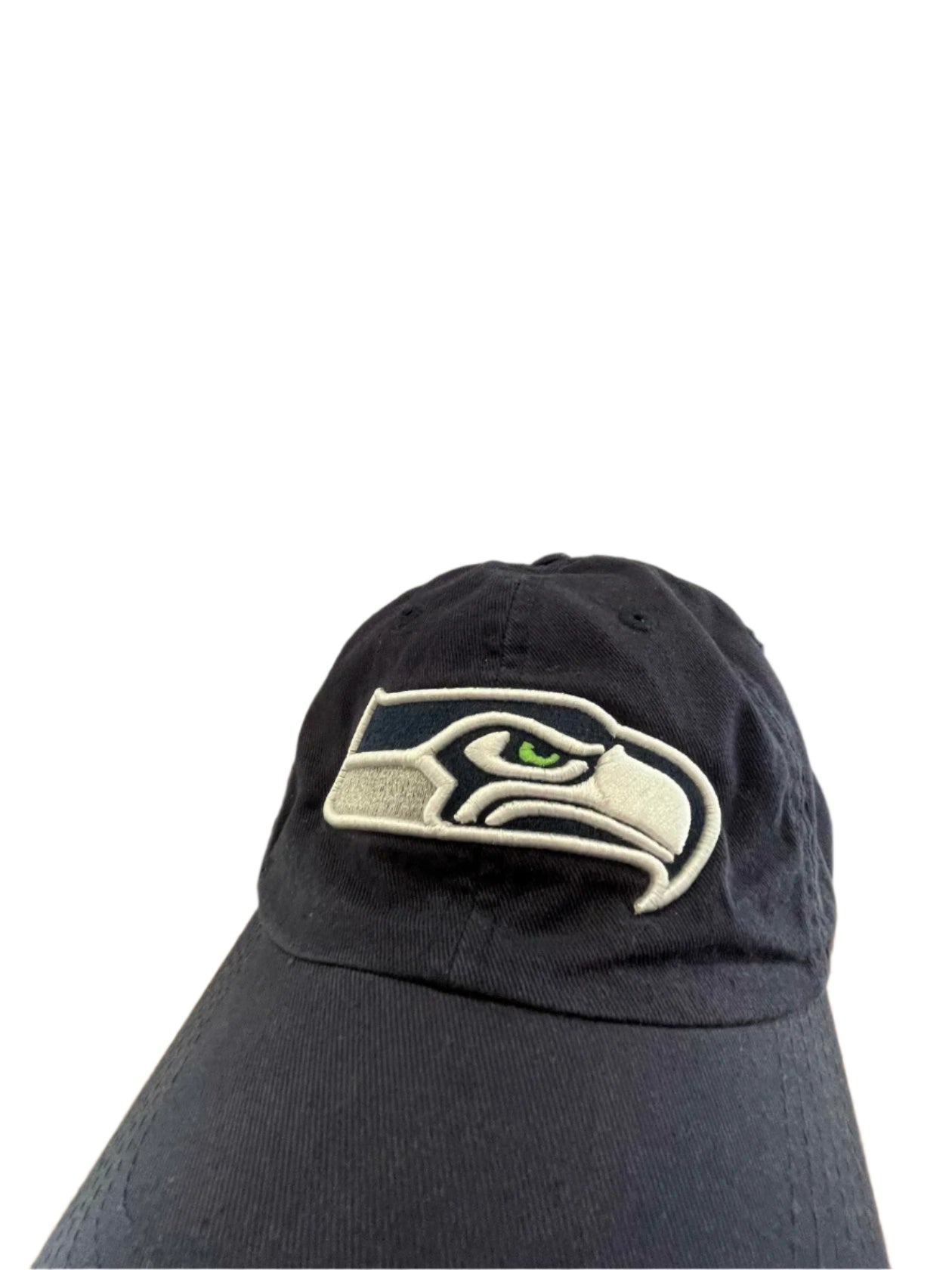 47 Unisex Adjustable Cap Seattle Seahawks NFL Team - Navy - Very Good