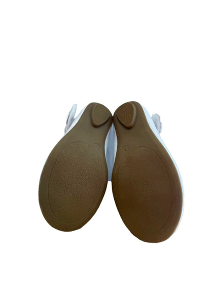 Cupcake Couture Kids Strap Shoes Floral - White - 8M - Very Good