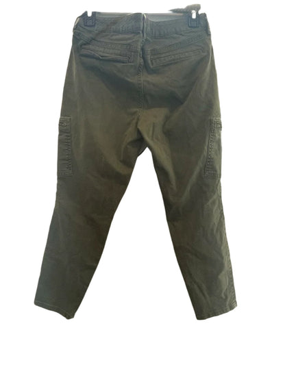 A.N.A. Womens Denim Pants Skinny Ankle Petite - Green - 8P - Very Good