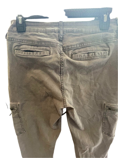 A.N.A. Womens Jeans Cargo Stretch Denim Skinny Ankle - Gray - 4 - Very Good