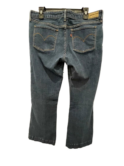 Levi Strauss Womens Jeans Signature Slight Curve Classic Bootcut - Blue - 14 - Like New