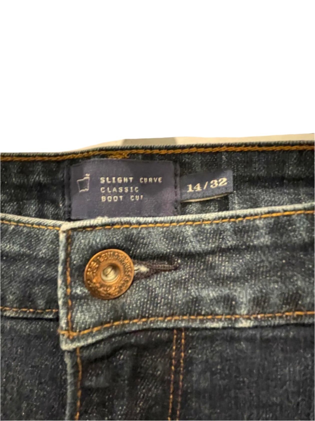 Levi Strauss Womens Jeans Signature Slight Curve Classic Bootcut - Blue - 14 - Like New