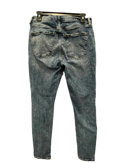 A.N.A. Womens Jeans Denim High Rise Skinny - Blue - 8 - Very Good