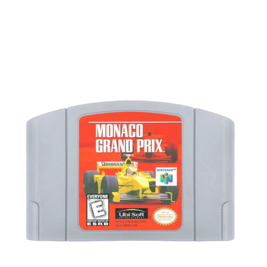 Monaco Grand Prix - N64 Video Game for Nintendo 64