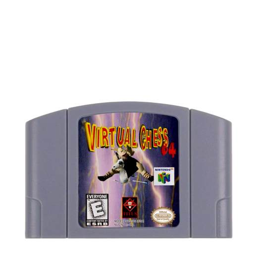 Virtual Chess 64 - N64 Video Game for Nintendo 64