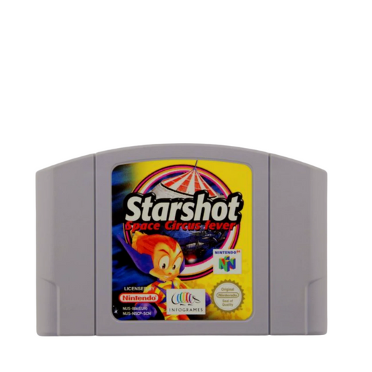 Starshot Space Circus Fever - N64 Video Game for Nintendo 64